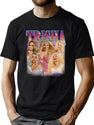 Trisha Paytas,Trisha Paytas Shirt Feel The Softness,Love The Fit Black T-Shirt - Green