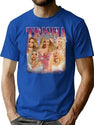 Trisha Paytas Trisha Paytas Shirt Unisex Sweatshirt Back Side Print – Feel The Softness Love The Fit. Premium Heavyweight Cotton T-Shirt - Blue