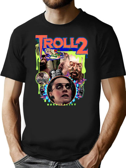 Troll 2 T-Shirt for Men & Women, T-Shirts Graphic Tee - Black