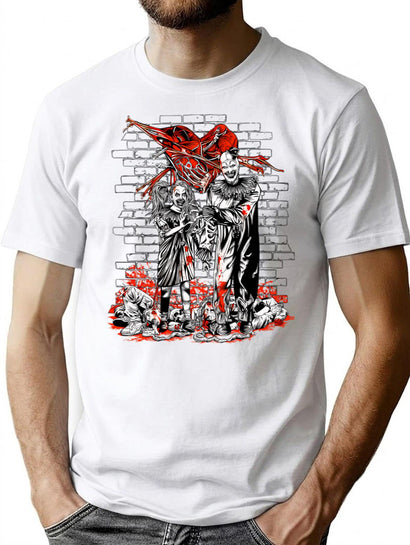 True Love - Art The Clown T-Shirt for Men & Women, T-Shirts Graphic Tee - Black
