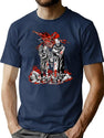 True Love - Art The Clown T-Shirt for Men & Women, T-Shirts Graphic Tee - Navy