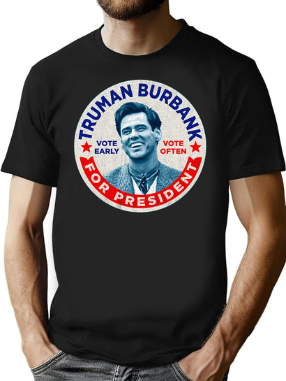 Truman For President T-Shirt for Men & Women, T-Shirts Graphic Tee - Black