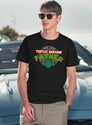 Turtley Awesome Father Awesome Fathers Day Black T-Shirt - Navy