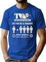 Tva Hand Manual T-Shirt for Men & Women, T-Shirts Graphic Tee - Blue