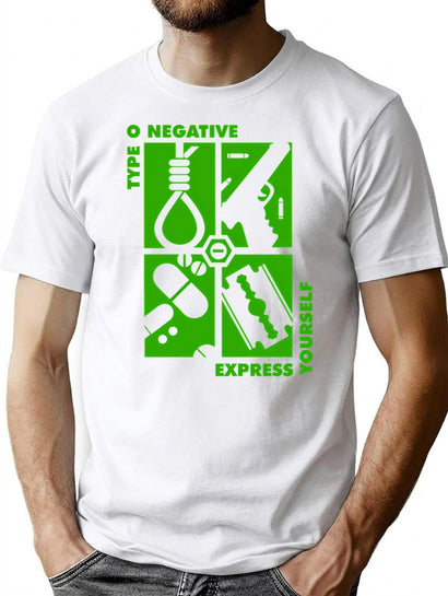 Type O Negative Metal Vol.01 Bootleg Graphic T-Shirt - Black