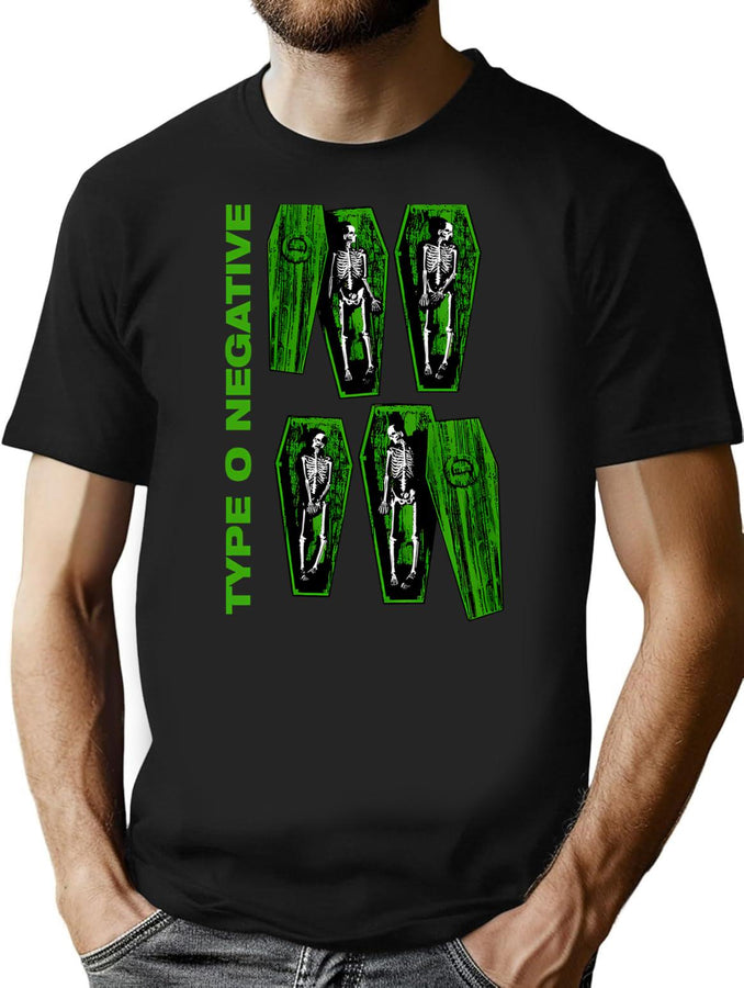 Type O Negative Metal Vol.010 Bootleg Graphic T-Shirt - Black