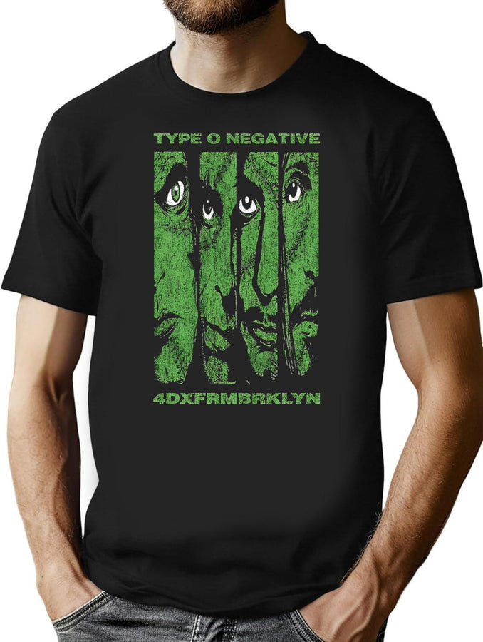 Type O Negative Metal Vol.08 Bootleg Graphic T-Shirt - Black