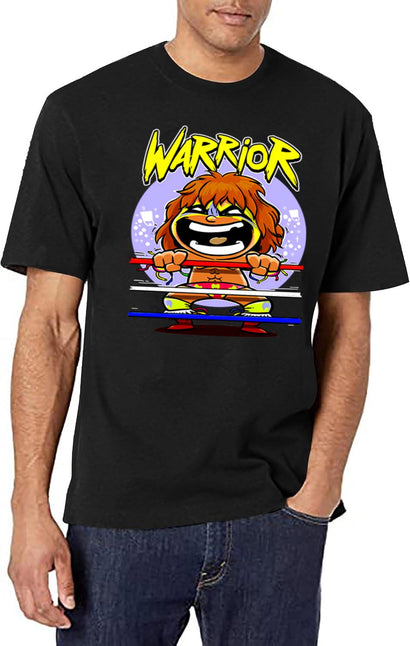 Ultimate Chibi Warrior T-Shirt for Men & Women, T-Shirts Graphic Tee - Black