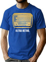 Ultra Retro Tubular Radio T-Shirt for Men & Women, T-Shirts Graphic Tee - Blue