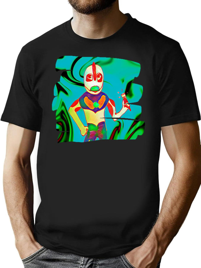 Ultradan Bootleg Graphic T-Shirt - Black