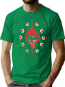 Ultrakill Eyeballs Premium Heavyweight Cotton T-Shirt - Green