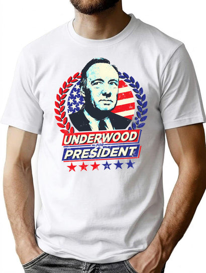 Underwood For President T-Shirt for Men & Women, T-Shirts Graphic Tee - Black
