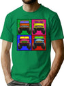 Unimog - Pop Art T-Shirt for Men & Women, T-Shirts Graphic Tee - Green