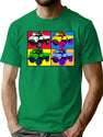 Unimog Popart T-Shirt for Men & Women, T-Shirts Graphic Tee - Green