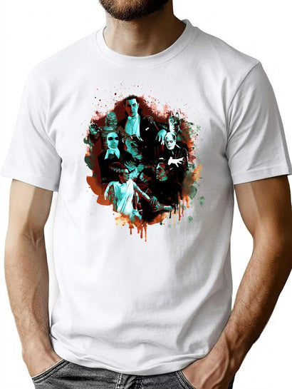 Universal Monster T-Shirt for Men & Women, T-Shirts Graphic Tee - Black