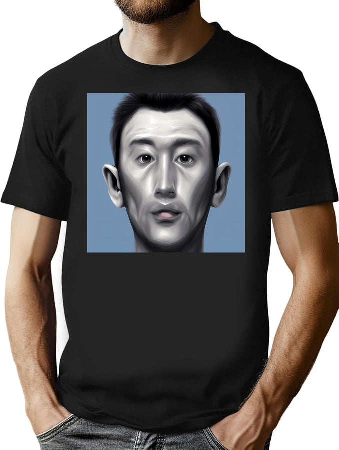 Unsightly Gene Bootleg Graphic T-Shirt - Black