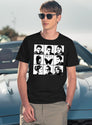 Until Dawn - Main Characters Classic Black T-Shirt - Navy