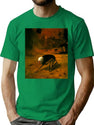Untitled (Creature) By Zdzisaw Beksiski T-Shirt for Men & Women, T-Shirts Graphic Tee - Green