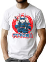 Usagi Swordsman Worn T-Shirt for Men & Women, T-Shirts Graphic Tee - White