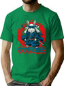 Usagi Swordsman Worn T-Shirt for Men & Women, T-Shirts Graphic Tee - Green