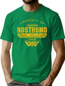 Uscss Nostromo Dks Worn T-Shirt for Men & Women, T-Shirts Graphic Tee - Green