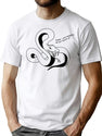 V Naughti Snaek Do Not Touch Bootleg Graphic T-Shirt - White