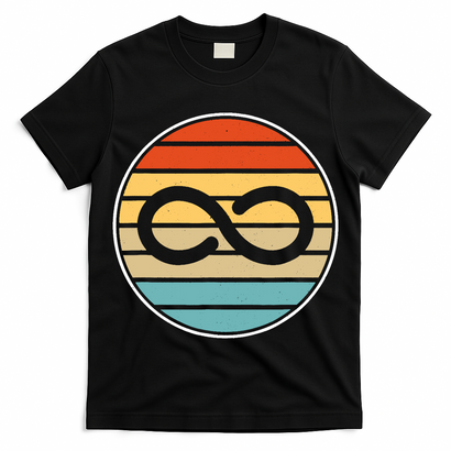 Vintage Autism Rights Retro Vintage Infinity ??Autism Awareness Gift T-Shirt