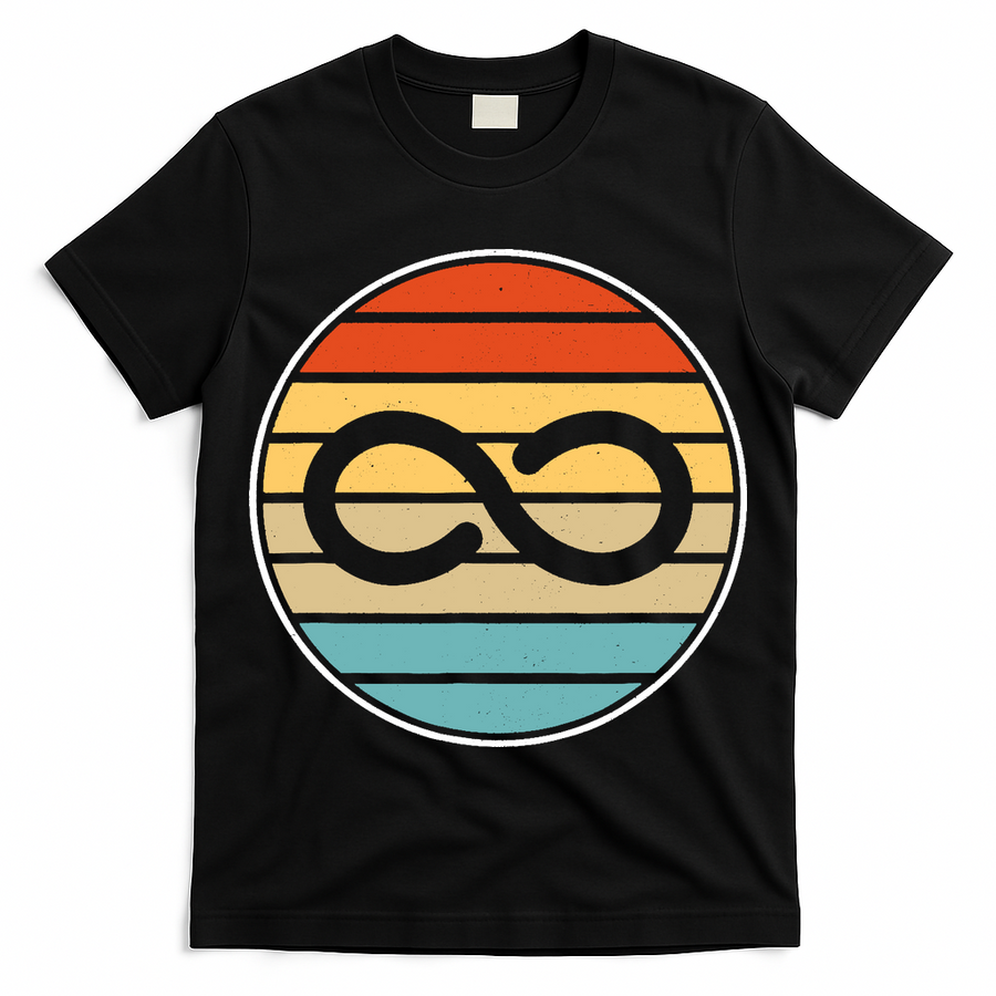 Vintage Autism Rights Retro Vintage Infinity ??Autism Awareness Gift T-Shirt