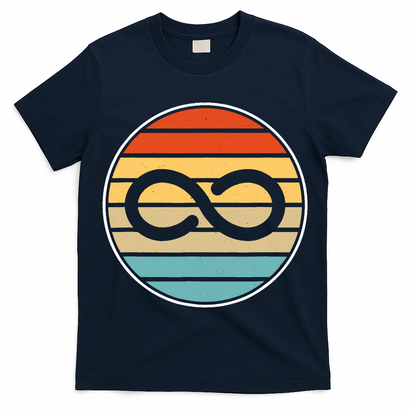 Vintage Autism Rights Retro Vintage Infinity ??Autism Awareness Gift T-Shirt