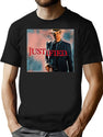 Vabeve Justified Raylan Givens Graphic Design Premium Heavyweight Cotton T-Shirt - Black