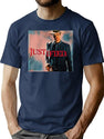 Vabeve Justified Raylan Givens Graphic Design T-Shirt for Men & Women, T-Shirts Graphic Tee - Navy