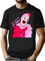 Valentines Terrifier Art The Clown T-Shirt for Men & Women, T-Shirts Graphic Tee - Black