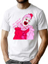 Valentines Terrifier Art The Clown T-Shirt for Men & Women, T-Shirts Graphic Tee - White