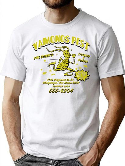 Vamonos Pest 2 Color T-Shirt for Men & Women, T-Shirts Graphic Tee - Black