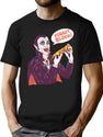 Vampizza T-Shirt for Men & Women, T-Shirts Graphic Tee - Black