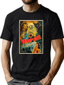 Vampurr Bites Again - Retro Horror Poster T-Shirt for Men & Women, T-Shirts Graphic Tee - Green