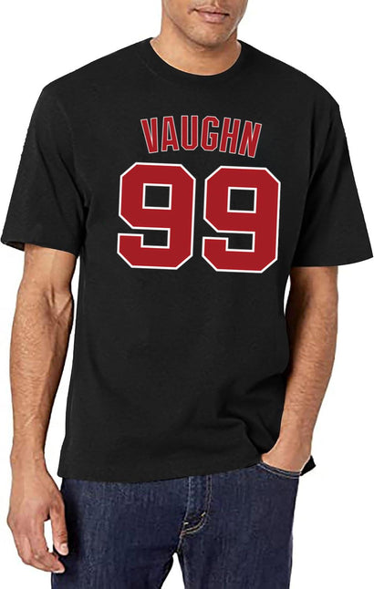 Vaughn 99 T-Shirt for Men & Women, T-Shirts Graphic Tee - Black