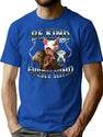 Vegan Bootleg 90S Style Bootleg Graphic T-Shirt - Blue