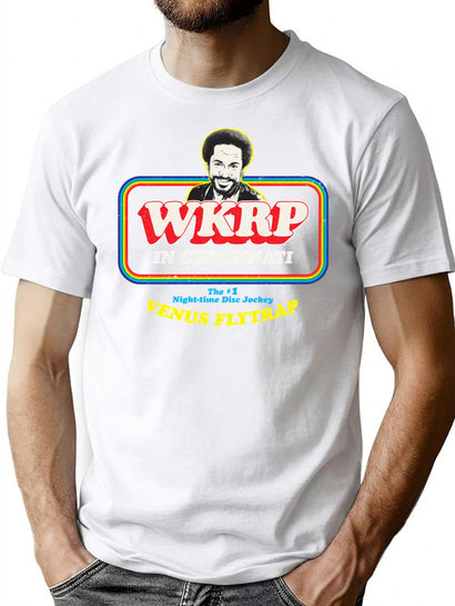 Venus Flytrap Wkrp In Cincinnati T-Shirt for Men & Women, T-Shirts Graphic Tee - Black