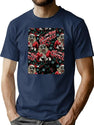 Very Merry Artmas Terrifier 3 T-Shirt for Men & Women, T-Shirts Graphic Tee - Navy
