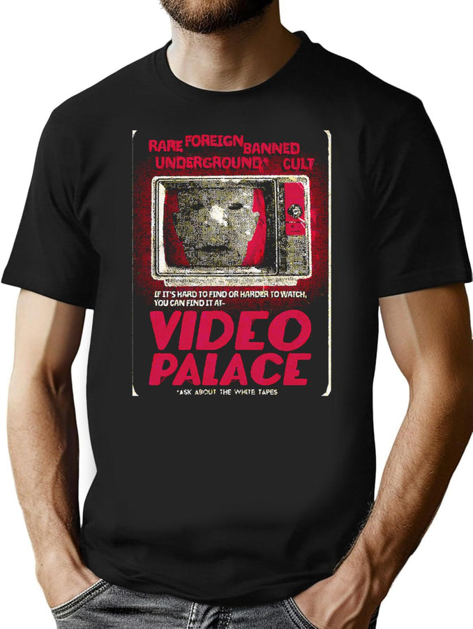 Video Palace Bootleg Bootleg Graphic T-Shirt - Black