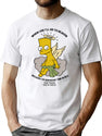 Vietnam Cherub Bart Bootleg Graphic T-Shirt - White