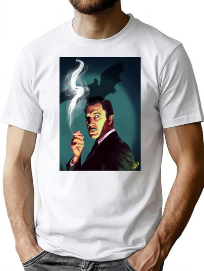 Vincent Price T-Shirt for Men & Women, T-Shirts Graphic Tee - Black