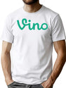 Vino Bootleg Graphic T-Shirt - White