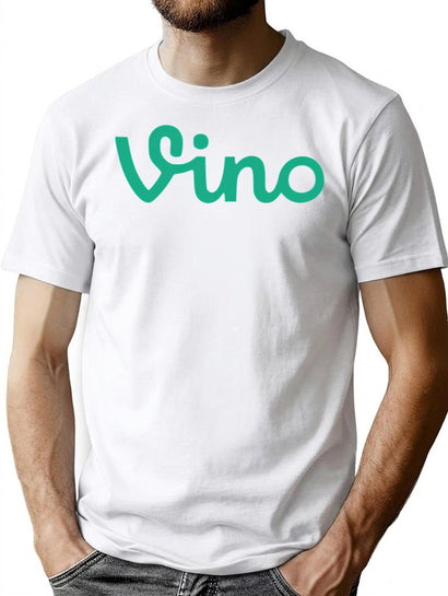Vino Bootleg Graphic T-Shirt - Black
