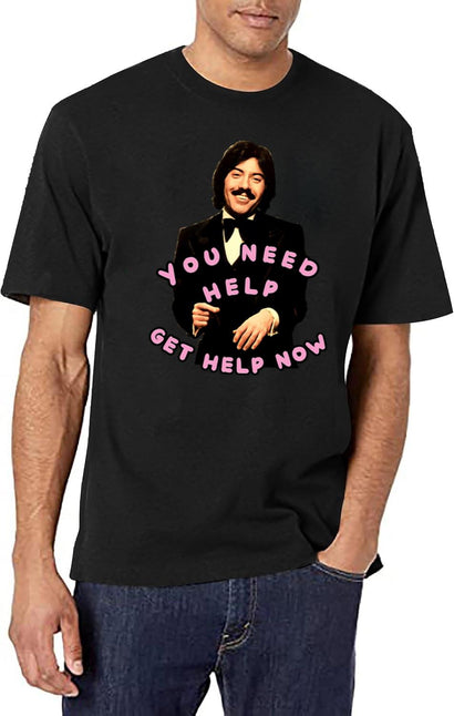 Vintage 1970S Funny Sarcastic Tony Orlando Quote Meme T-Shirt for Men & Women, T-Shirts Graphic Tee - Black