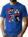 Vintage Anime - Vintage Manga (3) T-Shirt for Men & Women, T-Shirts Graphic Tee - Blue