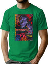Vintage Anime T-Shirt for Men & Women, T-Shirts Graphic Tee - Green