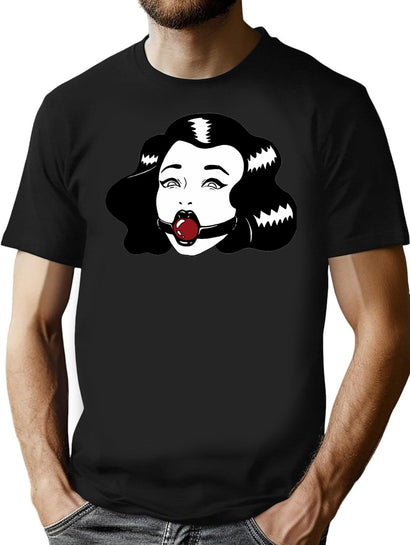 Vintage Bdsm T-Shirt for Men & Women, T-Shirts Graphic Tee - Black