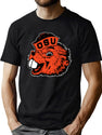 Vintage Beaver Mascot Logo T-Shirt for Men & Women, T-Shirts Graphic Tee - Green